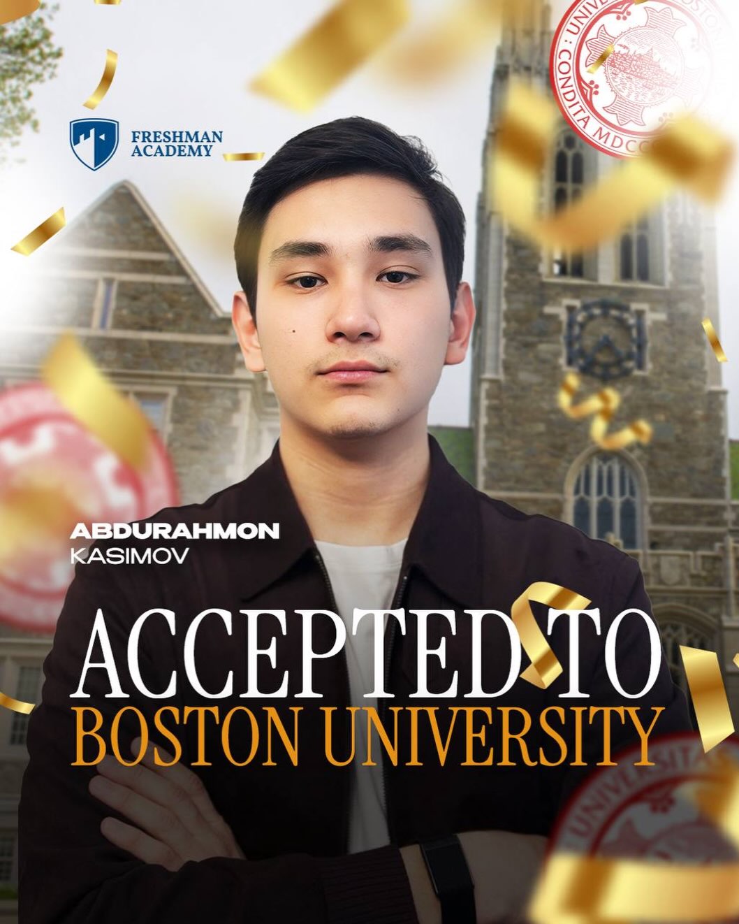 Абдурахмон — Boston University
